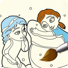 Frozen Coloring Book H5