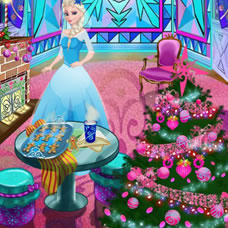 Elsa Christmas Room Decoration