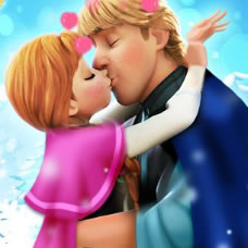 Anna And Kristoff Kiss