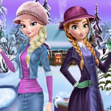 Frozen Winter Dress Up