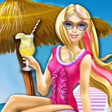 Barbie Superhero Beach Vacation