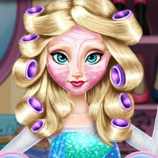 Elsa Frozen Makeover