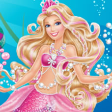 Barbie The Pearl Princess Dress Up