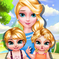 Princess Elsa Twins Care 2